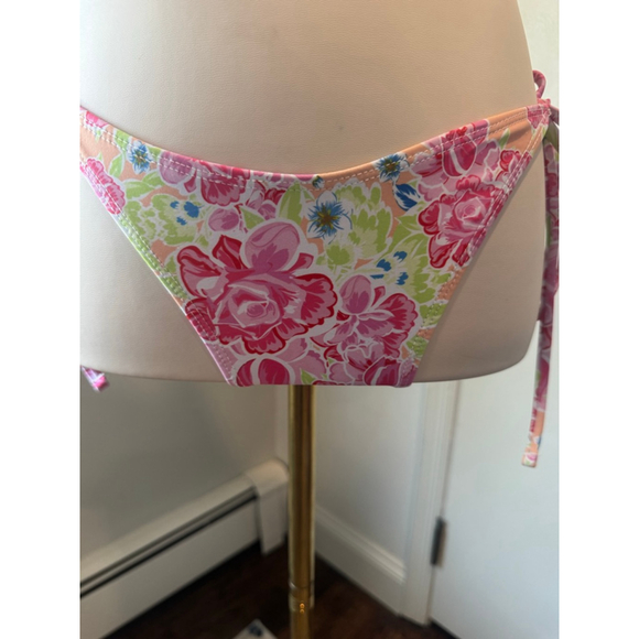 SHEIN Multi-coloured floral string bikini matching set- Size Small - Picture 4 of 5